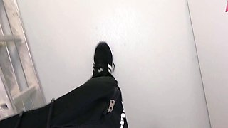 German neighbor with glasses does blowjob at stranger