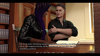 Taboo University - Spanking My Busty Emo Girlfriend Ass