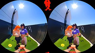 You Cant Cum Until You Satisfy Katrina Moreno And Blondie Fesser As Nami And Nico Robin: Porn