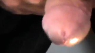 Muscular Hunk Swallows a Creamy Load