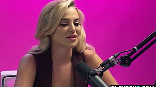 Blondie teenage Blake Ass inside-out conversation and getting off to ejaculation