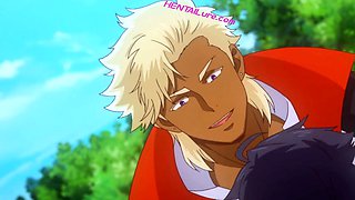 Prince fills up shy boy's anime hole with creamy finish