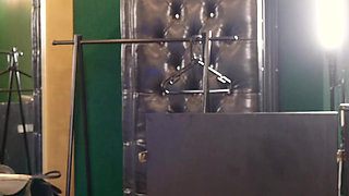 Rubber Pony Play: Bridle up and Training on the Treadmill