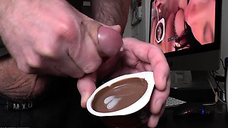 Beautiful Brunette Big Boobs Rides Fake Cock