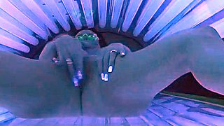 Rachel Steele Fetish Store - Fun In The Tanning Bed
