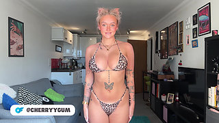 EXCLUSIVE Bikini Try On Haul with MASSIVE TITS