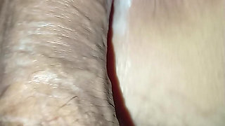 Mature mom cumming on her husband's cock