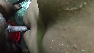 Bangla Romantic Bath with Stepsister-in-law in the Bathroom