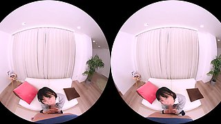 Japanese Student Darling Beckons For Intimate VR Bliss