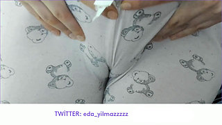 CAMELTOE- PUFFED PUSSY- SWOLLEN PUSSY- PAJAMAS- TURKISH PORN