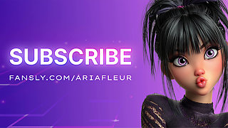 DADDY, NOT IN THE ASS!! Stepdad teases my creamy pussy and virgin ass - Aria Fleur