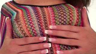 Antonio Ross Pounds Denisa Doll in Sexy Lingerie on Couch