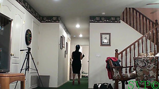 Dirty Talking Pornstar Jade Steel Is My Stepmother and Finds My Cum in Her Panties