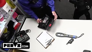 Shoplyfter MILF Karen Gets Caught Stealing And Fucked By Security Officer - Big Tits Blowjob Deepthroat