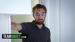 Redhead Miley Coles Public Nudity to Repay Stepdaddy Logan Pierce