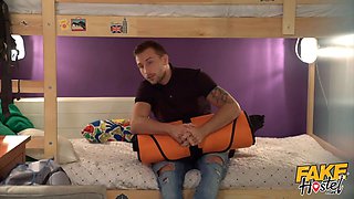 Stuck ... in a washing machine, under a couch, in a ladder, in a door!