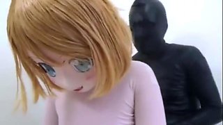 two women fetish latex asslicking and anal mff