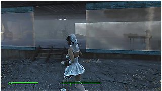 Threesome Sex With The Bride. The Bride Cheats In The Fallout Game Porno Game, Adult Mods