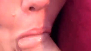 Vintage Thick PAWG Glasses Facial! Sky BBW