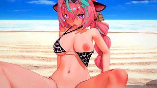 Ass, ahegao, cartoon
