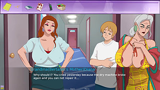 The Secret of the House #11: Helping My Hot Landlady with the Washing Machine - by Eroticgamesnc