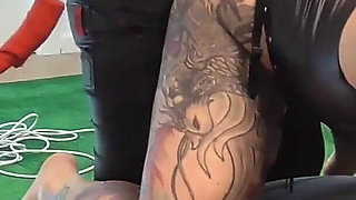 Acrobatic Love for the Italian Couple