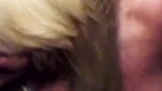 Sexy Blonde Big Tit MILF Wife Cum Slut Karen Kay Get Her Tits Covered in Cum on a Dogging Mission