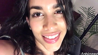 Hot Latina Teen Masturbating for My Cuckold Ex Boyfriend!