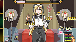 Hentai Game - Church Hentai Sex Scenes (Rika The Lewd Nun Heroine) - The Censor