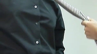 She comes to visit her boss on vacation and he just fucks her