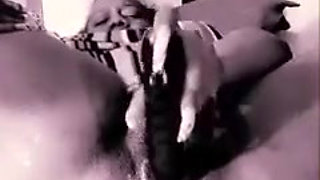 Desirable passion deep stroking her pussy