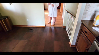 Step Son Surprises Stepmother with His Huge Rock Hard Teen Cock and Accidental Creampie on Mother's Day