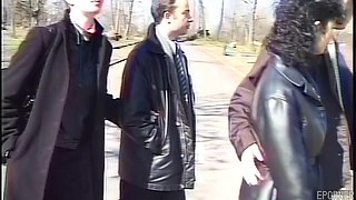 Crazy Swingers Action On Bed Vintage Porn