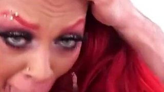 Ms. Red X Gets Skull Fucked