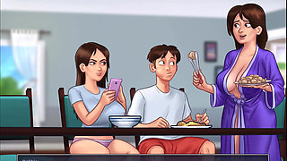 Summertime saga: Jenny finally fucked me on webcam