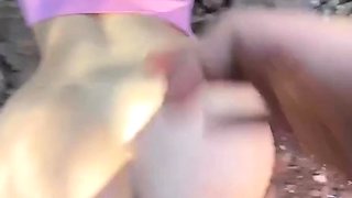 Mia Malkova Outdoor Doggy Fuck Ends With Titty Cumshot