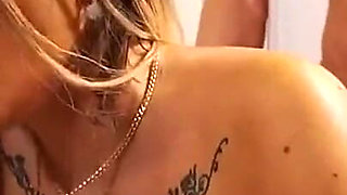 Playboy Bunny Greedily Sucks and Fucks in All the Cracks