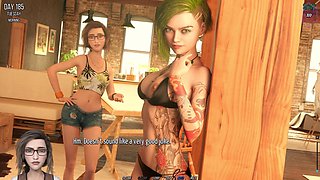 Anime footjob, footjob long feet, 3d