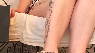 Bare Breasts & Leopard Heels: I'll Lock You in a Cage and Frustrate You