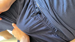 Friend's Busty Stepmom Unexpectedly Blowjob and Fuck Me - Russian Amateur with Dialogue