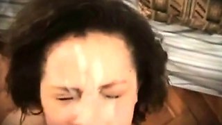 Amateur Latina Facial Audition