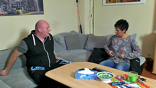 Sexy tattooed mature gets her pussy smashed hard