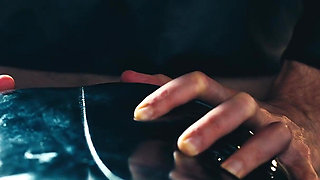 First He Fucks Me with a Dildo, Then He Penetrates Me with His Cock and Cums Profusely on My Suit