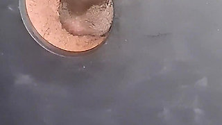Cuckold Husband Takes Wife to Gloryhole and the Naughty Girl Fucks Many Strangers