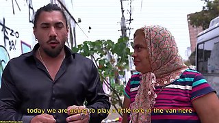 Fat Granny Anal Destroyed by Big Cock in Bus - Rough BBW Fuck