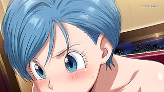 Bulma's Perfect Lips Wrapped Around His Cock - Slowly, Deeply, Passionately - AI Generated