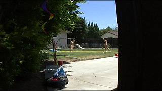 Deep stuffed cherry of nasty Teen cunt box looks tiny full of sperm