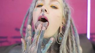 Anuskatzz Gets DAP'd And Squirts Everywhere - Deep Throat & Doxy Toy Fun