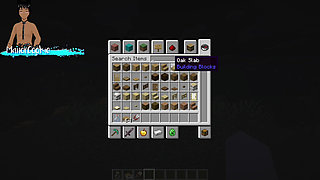 Minecraft mod Needs of Nature - Steve and alex masturbating and showing off some features! Like Cum!