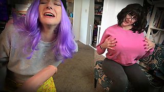 Missellie8 Teases Cuckold Dildo